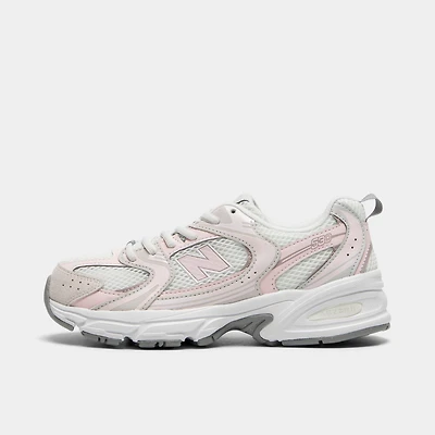 New Balance Juniors' 530 Grey Matter / Pink Salt