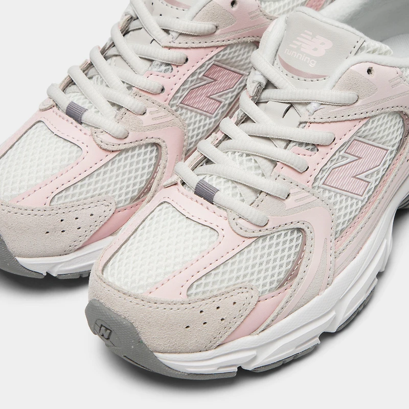 New Balance Juniors' 530 Grey Matter / Pink Salt