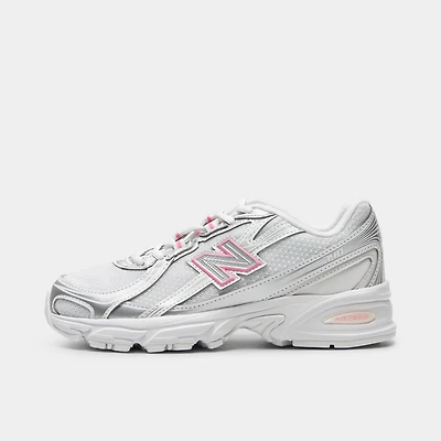 New Balance Enfant 740 Argent Métallisé / Rose Vif