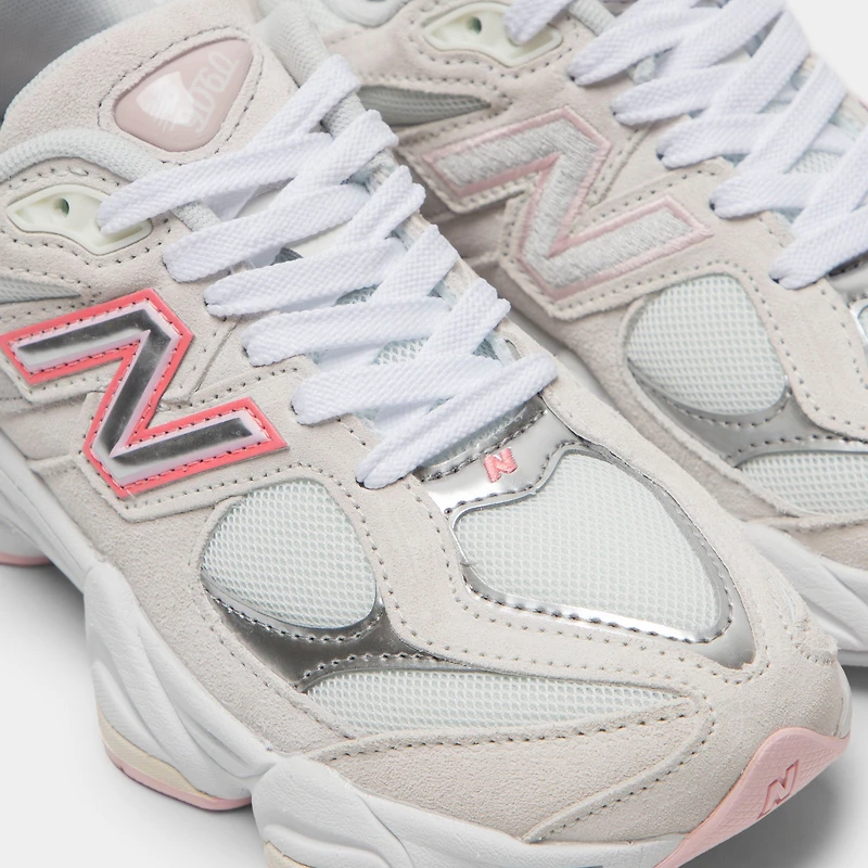 New Balance Junior 9060 Blanc / Rose