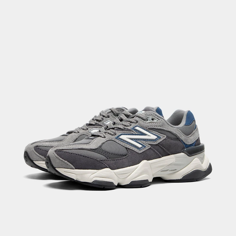 New Balance Juniors' 9060 Slate Grey / Magnet - Magic Blue