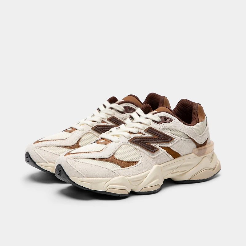New Balance Juniors' 9060 Breakfast Tea / Angora