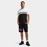 Lacoste Croc Woven Tape Short / Black