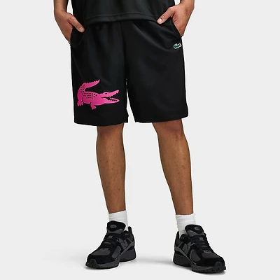 Lacoste Croc Woven Tape Short / Black
