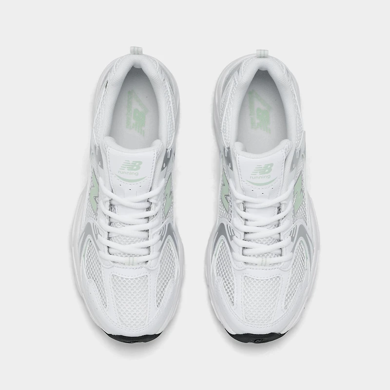 New Balance Juniors' 530 White / Silver