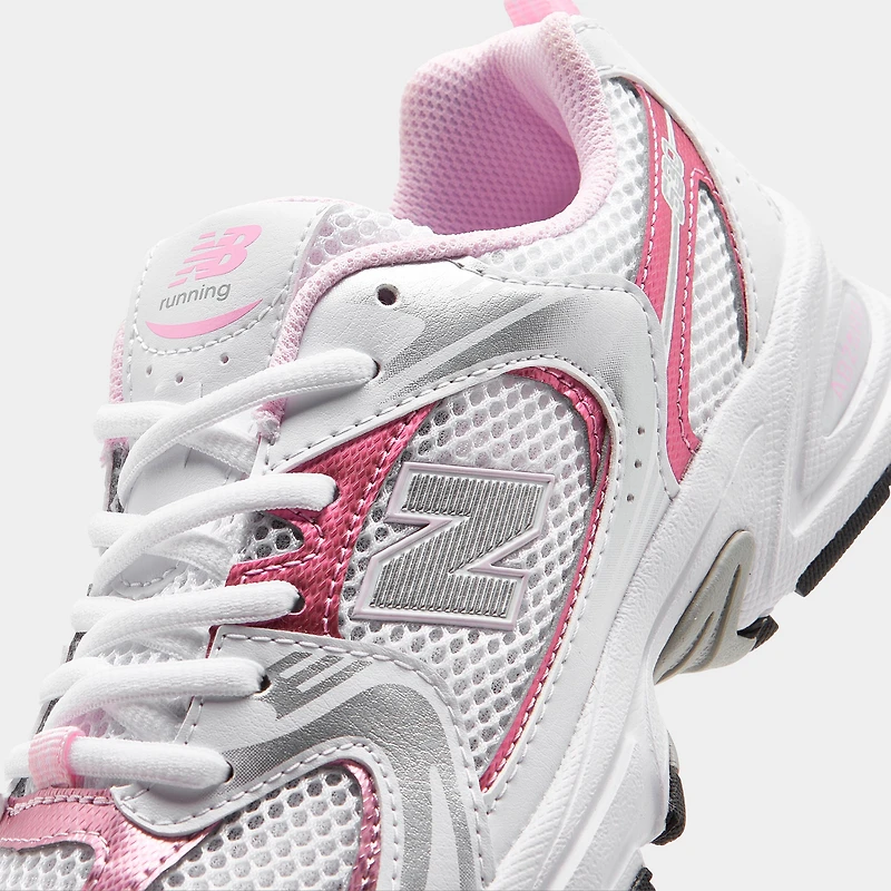New Balance Juniors' GR530RK White / Pink - Silver