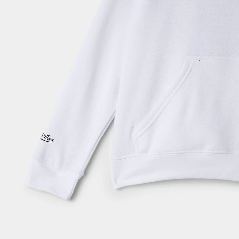 Mitchell & Ness Juniors' Tattoo Style Graphic Hoodie / White