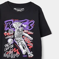 Mitchell & Ness Juniors' Chalk Carter Vince Graphic Tee / Black