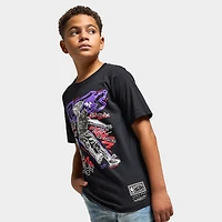 Mitchell & Ness Juniors' Chalk Carter Vince Graphic Tee / Black