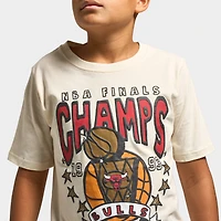 Mitchell & Ness Juniors' NBA Champions Tee / White
