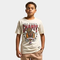 Mitchell & Ness Juniors' NBA Champions Tee / White