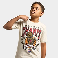 Mitchell & Ness Juniors' NBA Champions Tee / White