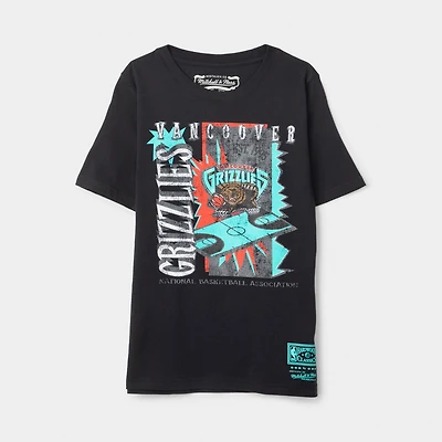 Mitchell & Ness Juniors' Vancouver Grizzlies Graphic Tee / Black
