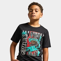 Mitchell & Ness Juniors' Vancouver Grizzlies Graphic Tee / Black