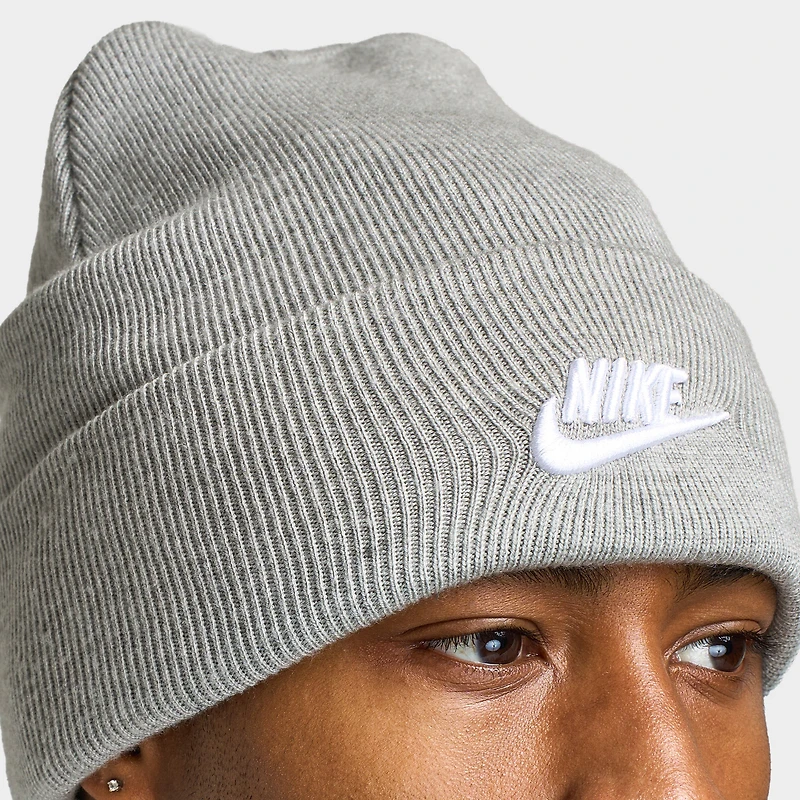 Nike Peak Futura Beanie / Dark Grey Heather