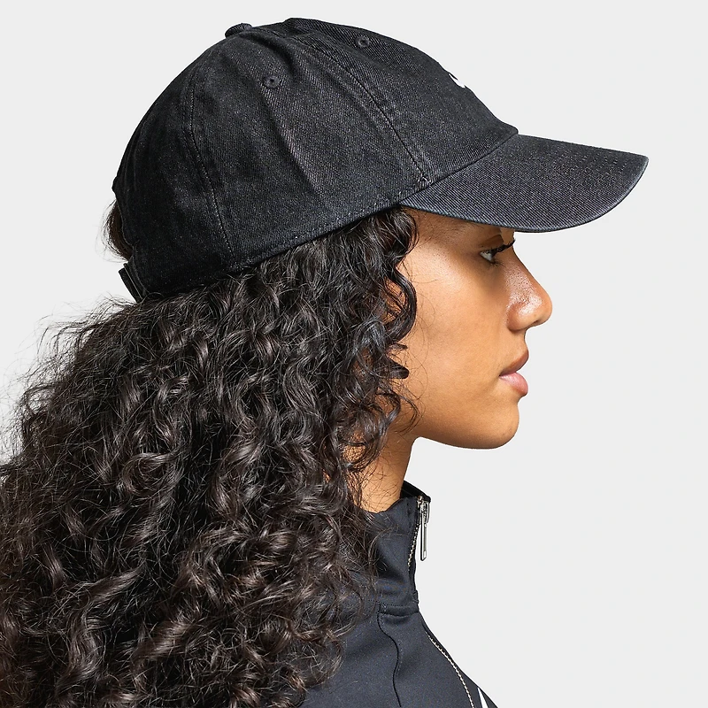 Nike Club Unstructured Denim Cap Black / White