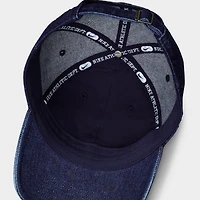 Nike Club Unstructured Denim Cap College Navy / White