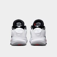 Jordan Luka 4 White / Bright Crimson - Black