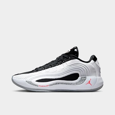 Jordan Luka 4 White / Bright Crimson - Black