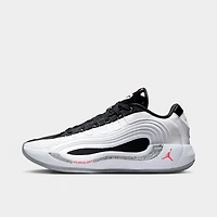 Jordan Luka 4 White / Bright Crimson - Black