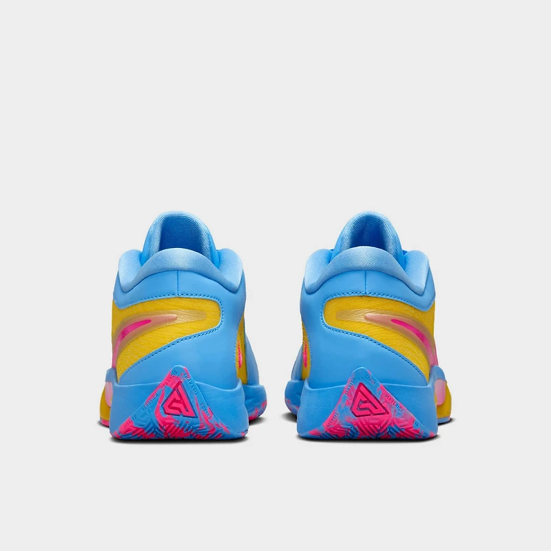 Nike Giannis Freak 6 "Candy Funhouse" Lightening / Hyper Pink - University Blue