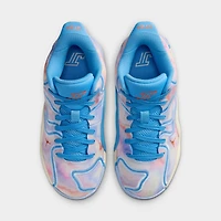 Jordan Tatum Junior' Boys 3 GS University Blue / Camellia - Pale Ivory