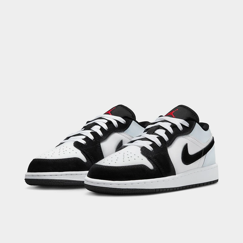 Jordan 1 Low SE GS White / Fire Red - Black