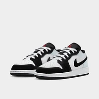 Jordan 1 Low SE GS White / Fire Red - Black