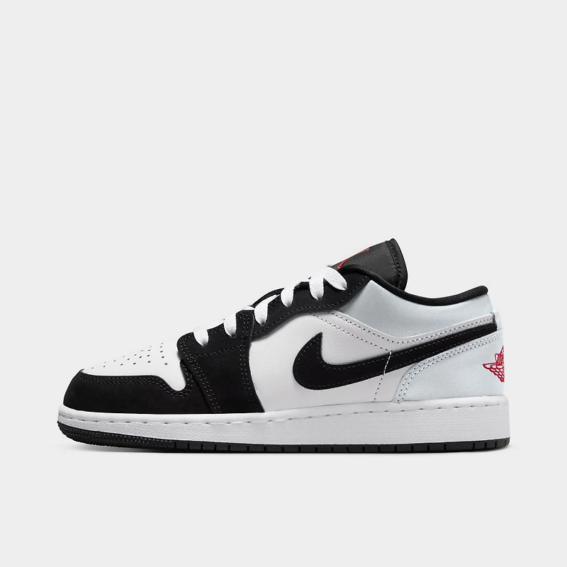 Jordan 1 Low SE GS White / Fire Red - Black