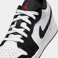 Jordan 1 Low SE GS White / Fire Red - Black