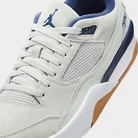 Jordan Flight Court Neutral Grey / Midnight Navy - White