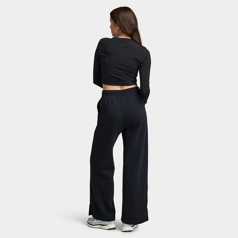 Nike Sporstwear Women's Chill Knit Long Sleeve Crop Black / Sail