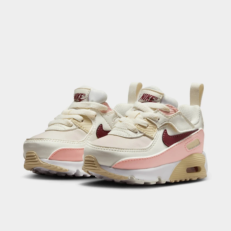 Nike Air Max 90 EasyOn TD Phantom / Dark Team Red - Echo Pink