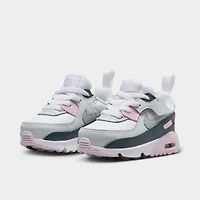 Nike Air Max 90 TD EasyOn White / Wolf Grey - Pink Foam