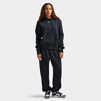 Nike Sportswear Women's Phoenix Fleece Pullover Hoodie Black / Sail