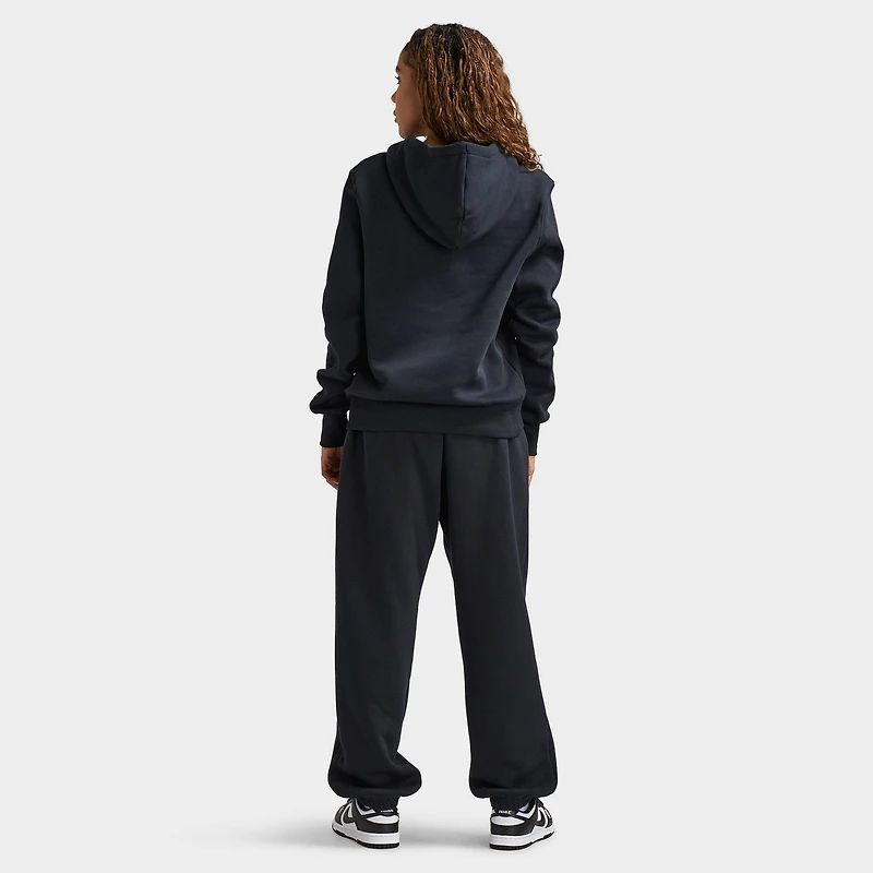 Nike Sportswear Women's Phoenix Fleece Pullover Hoodie Black / Sail