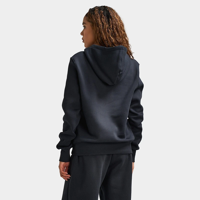 Nike Sportswear Women's Phoenix Fleece Pullover Hoodie Black / Sail