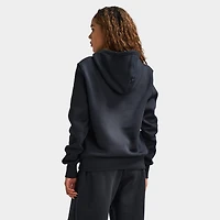 Nike Sportswear Women's Phoenix Fleece Pullover Hoodie Black / Sail