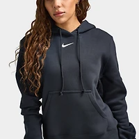 Nike Sportswear Women's Phoenix Fleece Pullover Hoodie Black / Sail