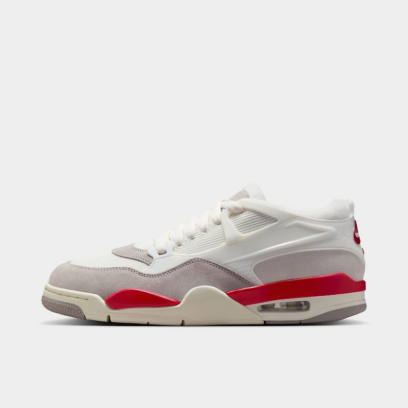 Jordan 4 RM Sail / Fire Red - College Grey Coconut Milk