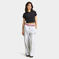 Nike Sportswear Women's Chill Knit Crop T-Shirt Black /