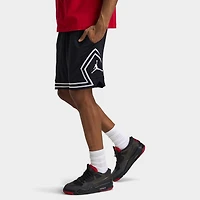 Jordan Dri-FIT Mesh Diamond Shorts Black / White