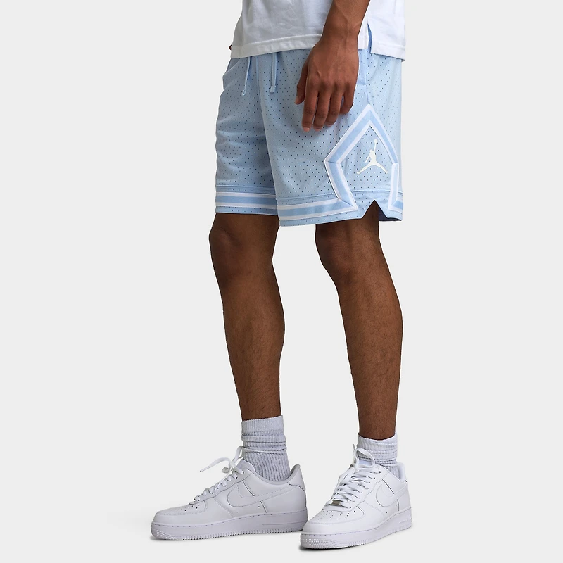 Jordan Sport Diamond Dri-FIT Mesh Shorts Hydrogen Blue / White