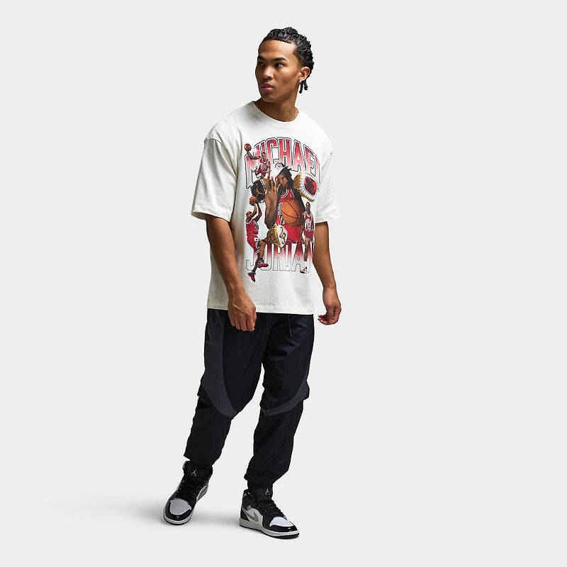 Jordan "Photo" Graphic Oversized T-Shirt Sail / Varsity Red