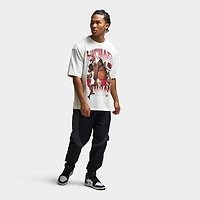 Jordan "Photo" Graphic Oversized T-Shirt Sail / Varsity Red