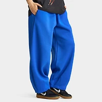 Nike Sportswear Women's Phoenix Fleece Mid-Rise Oversized Tapered Pants Game Royal / Sail