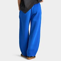 Nike Sportswear Women's Phoenix Fleece Mid-Rise Oversized Tapered Pants Game Royal / Sail