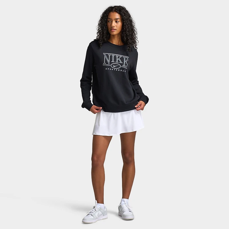 Nike Sportswear Women's Logo Crewneck / Black