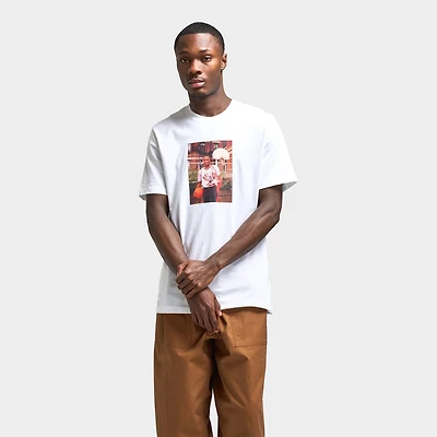 Jordan "Photo" Graphic T-Shirt White / Black
