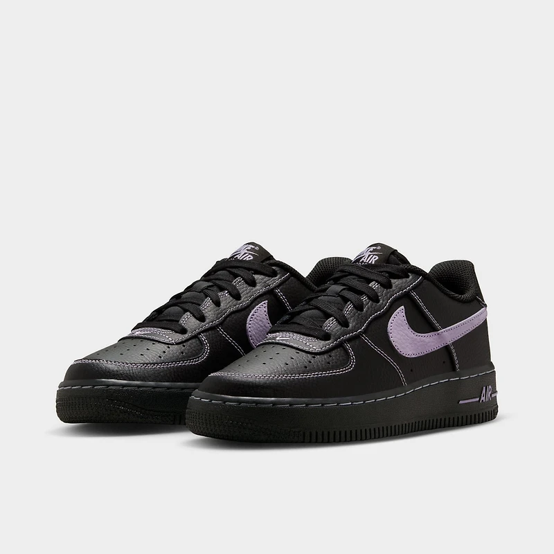 Nike Air Force 1 LV8 GS Black / Hydrangeas